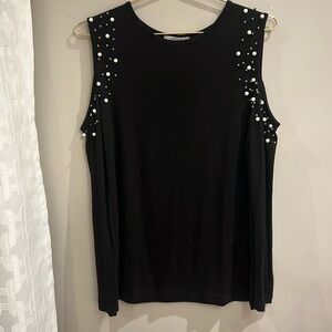 Pearl Cut Out Top